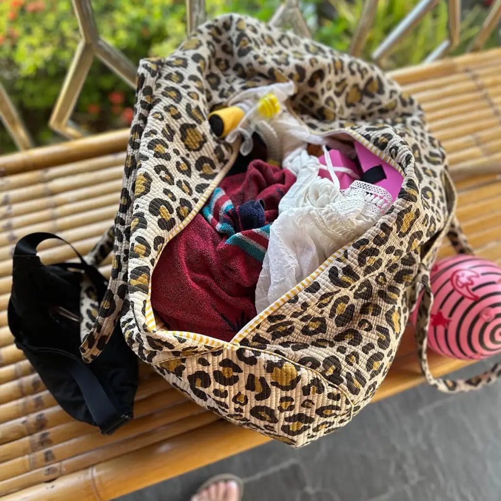 Kikooni xxl strandtas ’oh leo’ - kikooni