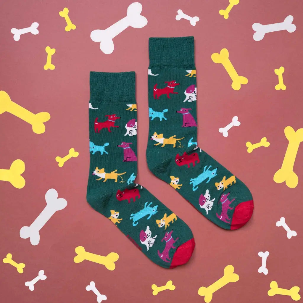 Banana Socks Sokken Honden Set - evan rose - Banana Socks - Banana Socks Sokken Honden Set