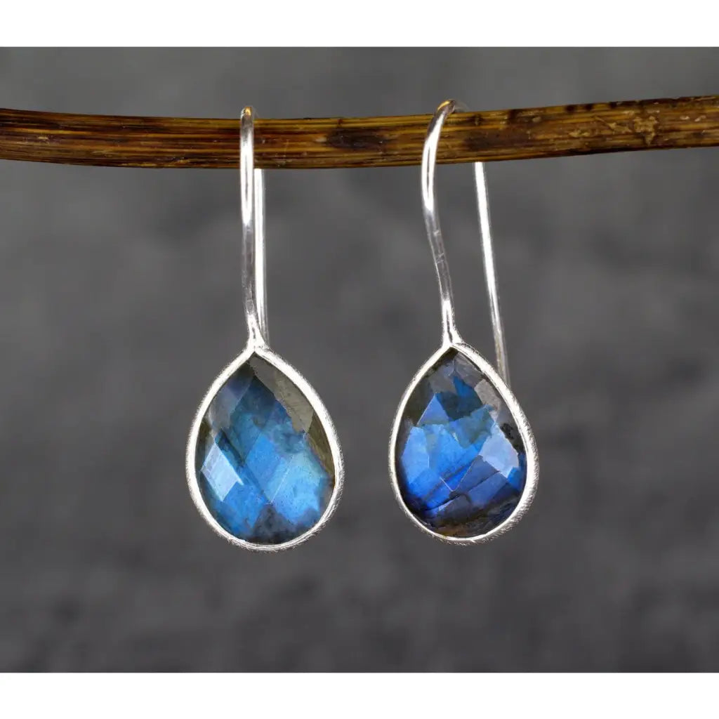 925 sterling zilver labrodiet oorbellen. - sieraden