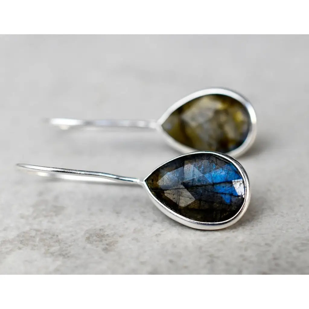 925 sterling zilver labrodiet oorbellen. - sieraden