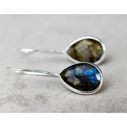 925 sterling zilver labrodiet oorbellen. - sieraden