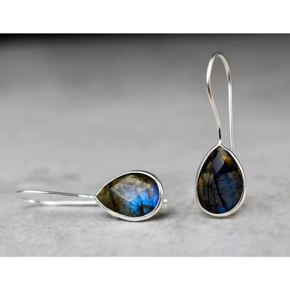 925 sterling zilver labrodiet oorbellen. - sieraden