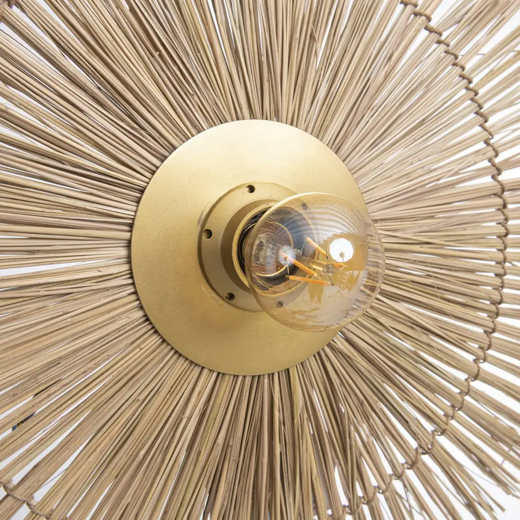 De Beausoleil Wandlamp - Naturel Goud - M