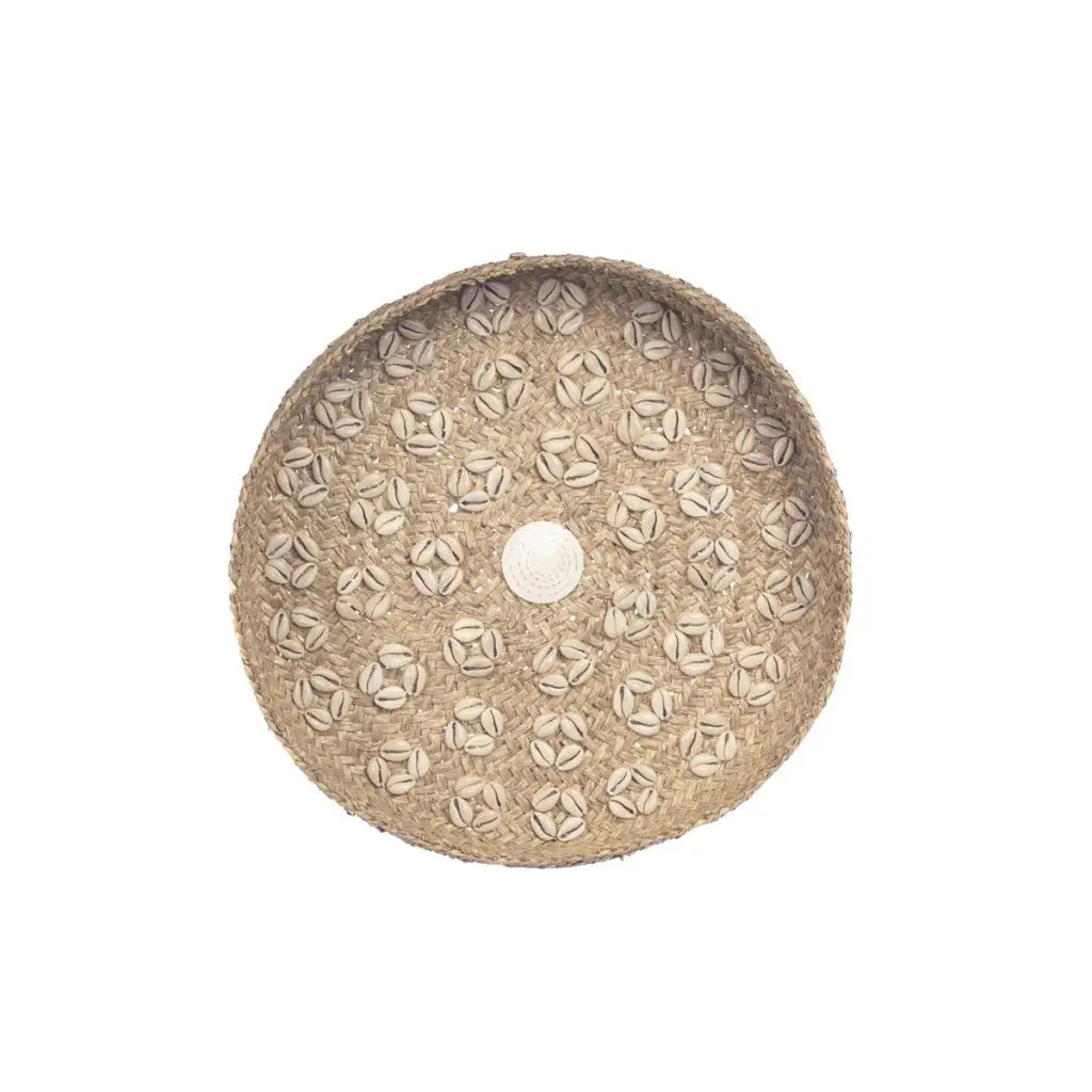 De Caribe Shell Plate - Natuurlijk Wit - M