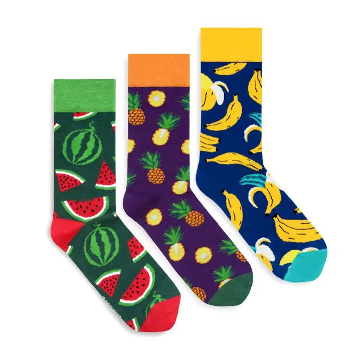 Banana Socks Sokken Fruit Set - evan rose - Banana Socks - Banana Socks Sokken Fruit Set