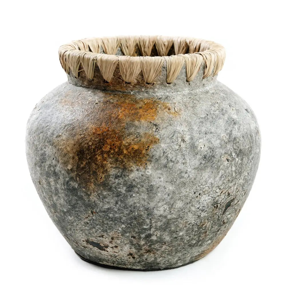 The styly vase - antique grey - s