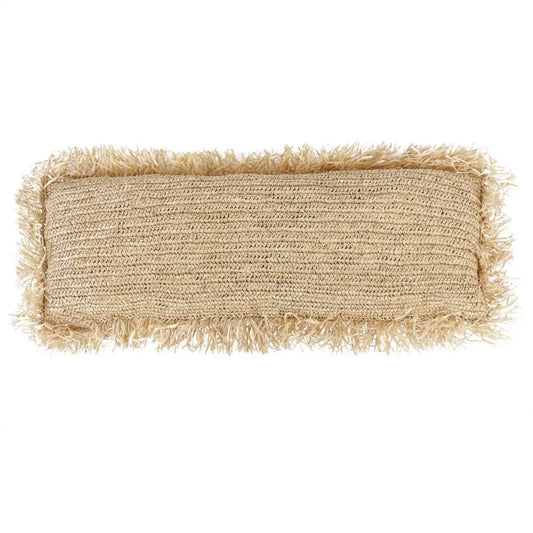 Het Raffia Kussen - Naturel - 35x100