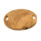 The teak root tray - naturel - l