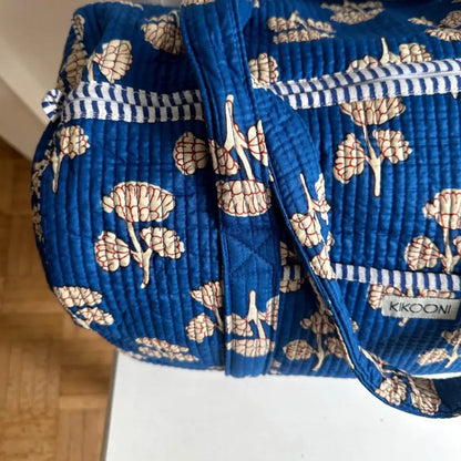 Kikooni handgemaakte tas ’mystic flower’ - kikooni