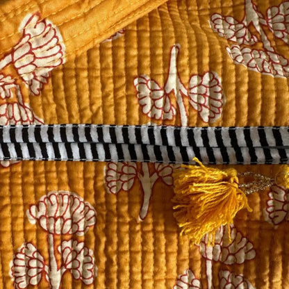 Kikooni handgemaakte tas ’mystic flower’ - kikooni