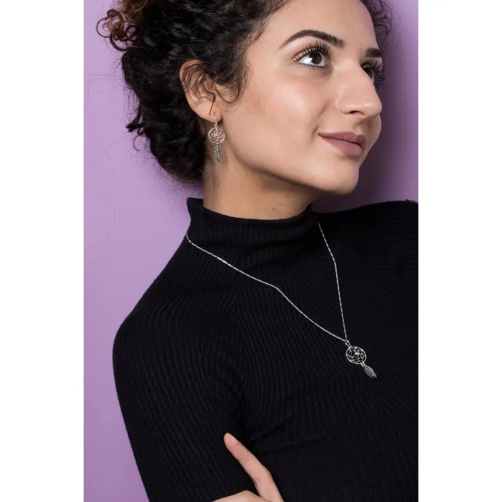 Madamlili 925 sterling zilveren ketting met handgemaakte