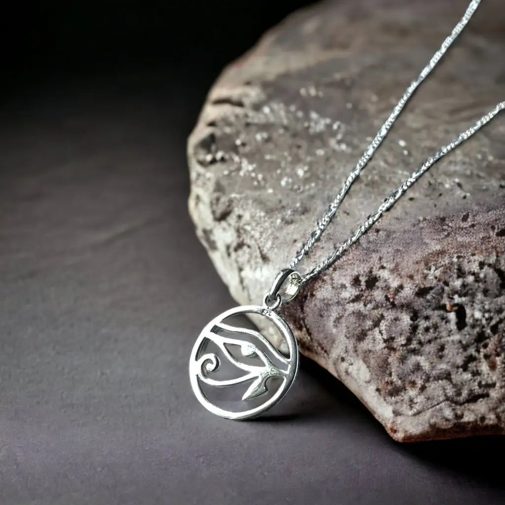 Madamlili 925 sterling zilveren ketting met oog