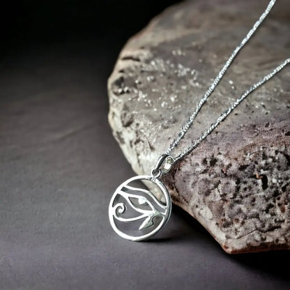 Madamlili 925 sterling zilveren ketting met oog
