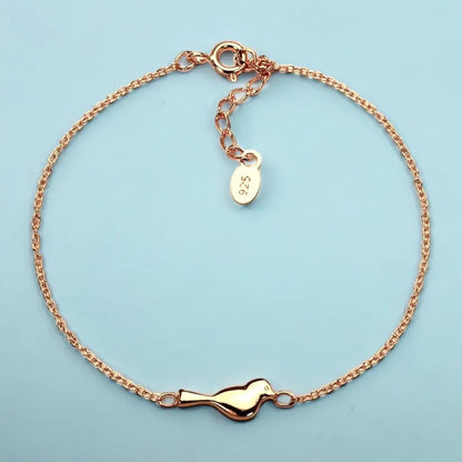Madamlili 925 zilveren armband met vogelmotief - 18k