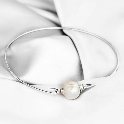 Madamlili armband echte zoetwaterparel. - sieraden