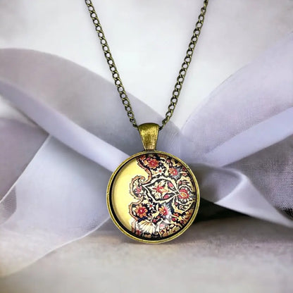 Madamlili bronzen ketting. - sieraden