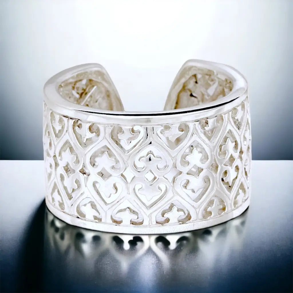 Madamlili decoratieve 925 sterling zilveren ring