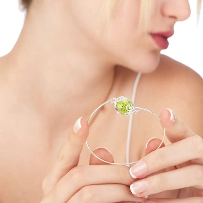 Madamlili echte zoetwaterparel armband. - sieraden