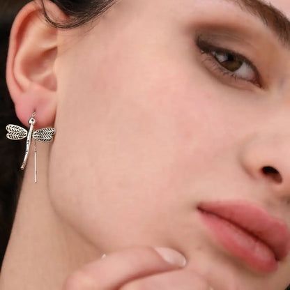 Madamlili elegante libelle oorbellen gemaakt van 925