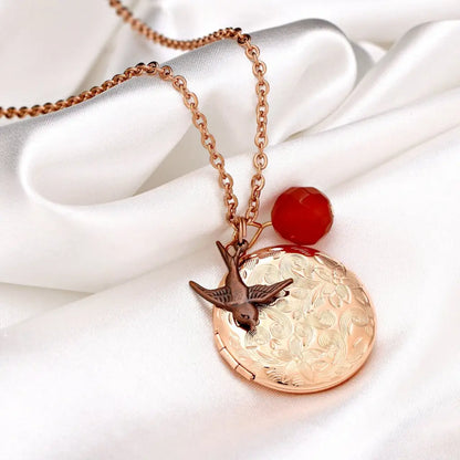 Madamlili flight into happiness fotomedaillonketting.