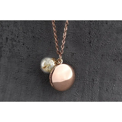 Madamlili fotomedaillonketting met uw foto en gravure