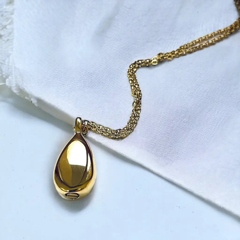 Madamlili gouden herdenking - vergulde roestvrijstalen