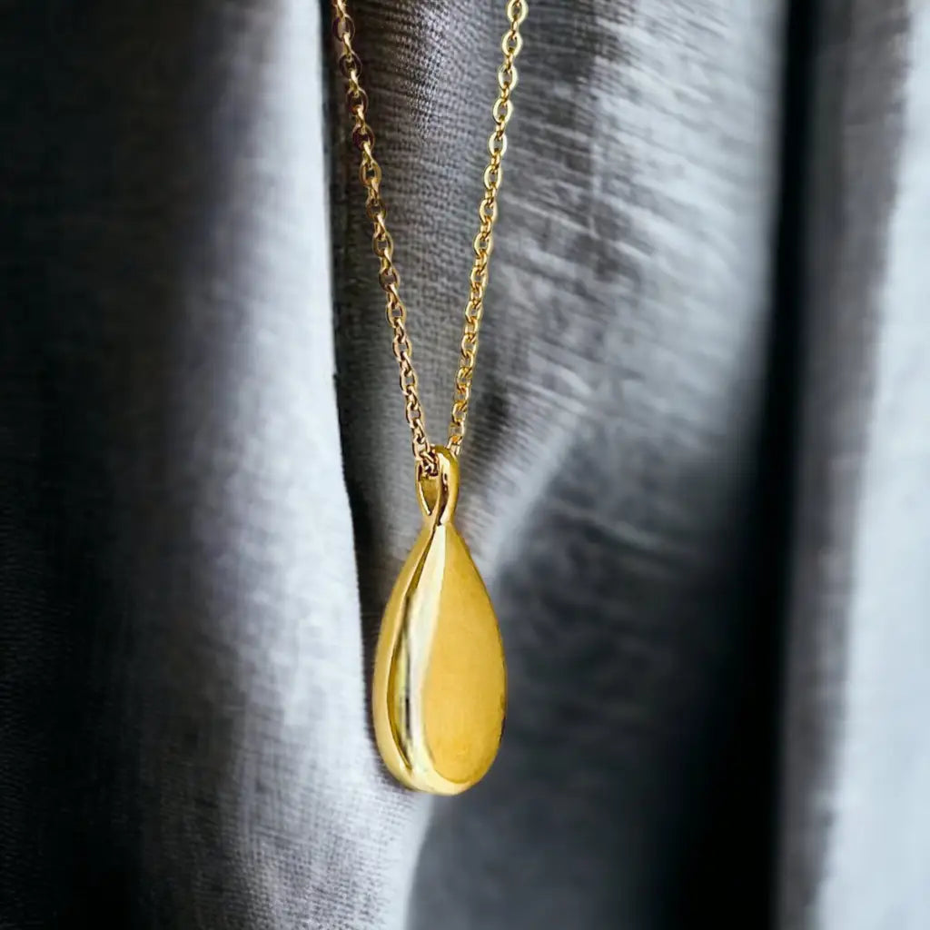 Madamlili gouden herdenking - vergulde roestvrijstalen