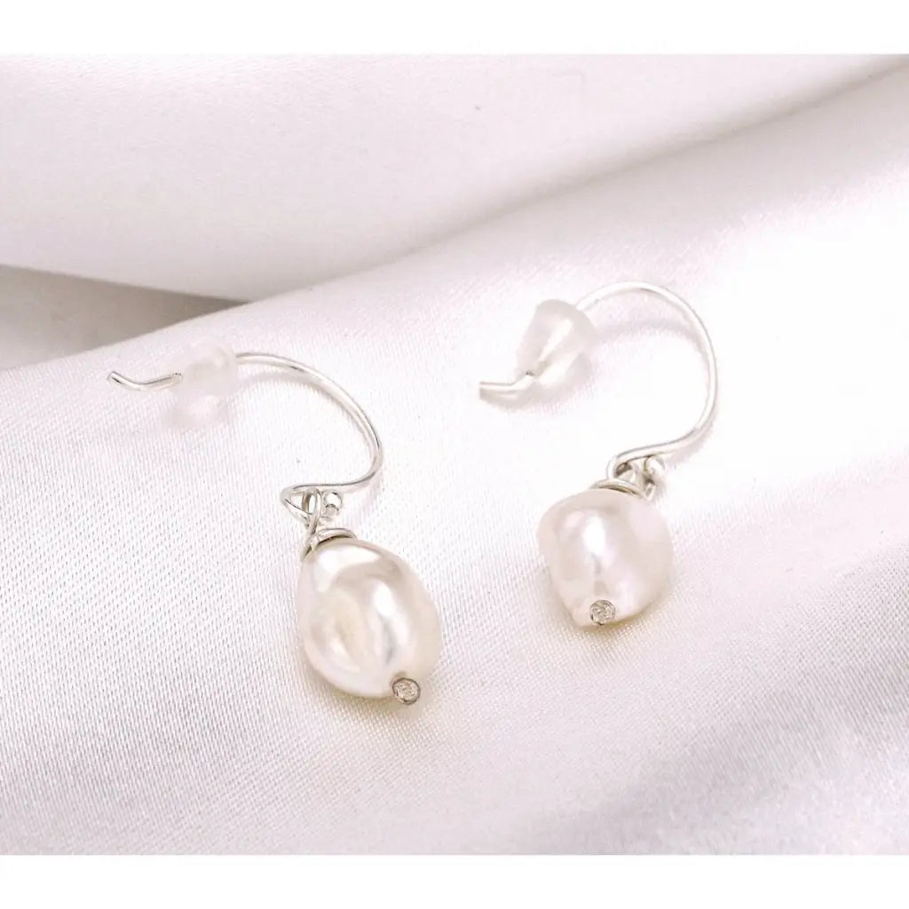 Madamlili handgemaakte barok oorbellen met zoetwaterparels