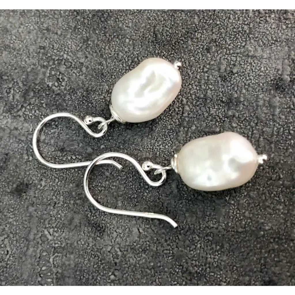 Madamlili handgemaakte barok oorbellen met zoetwaterparels