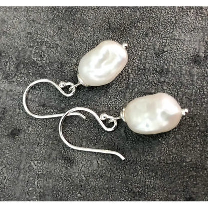 Madamlili handgemaakte barok oorbellen met zoetwaterparels