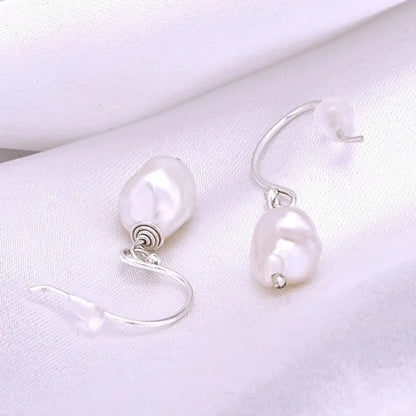 Madamlili handgemaakte barok oorbellen met zoetwaterparels