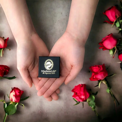 Madamlili jade rondelles bangle - rose vergulde