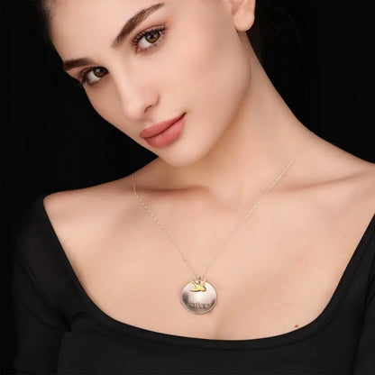 Madamlili ketting luck met zwaluw - 925 sterling zilver.
