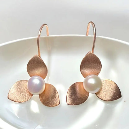 Madamlili orchidee oorbellen gemaakt van 925 sterling