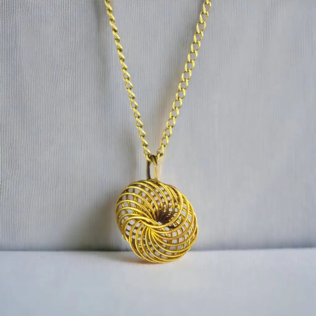 Madamlili originele jaren 60 vintage infinity ketting.