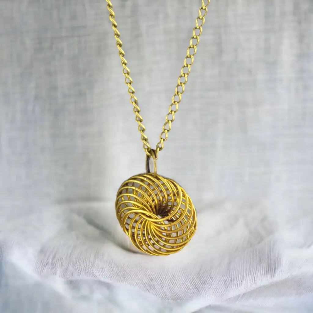 Madamlili originele jaren 60 vintage infinity ketting.