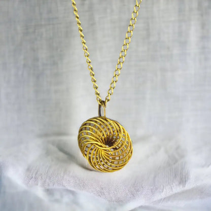 Madamlili originele jaren 60 vintage infinity ketting.