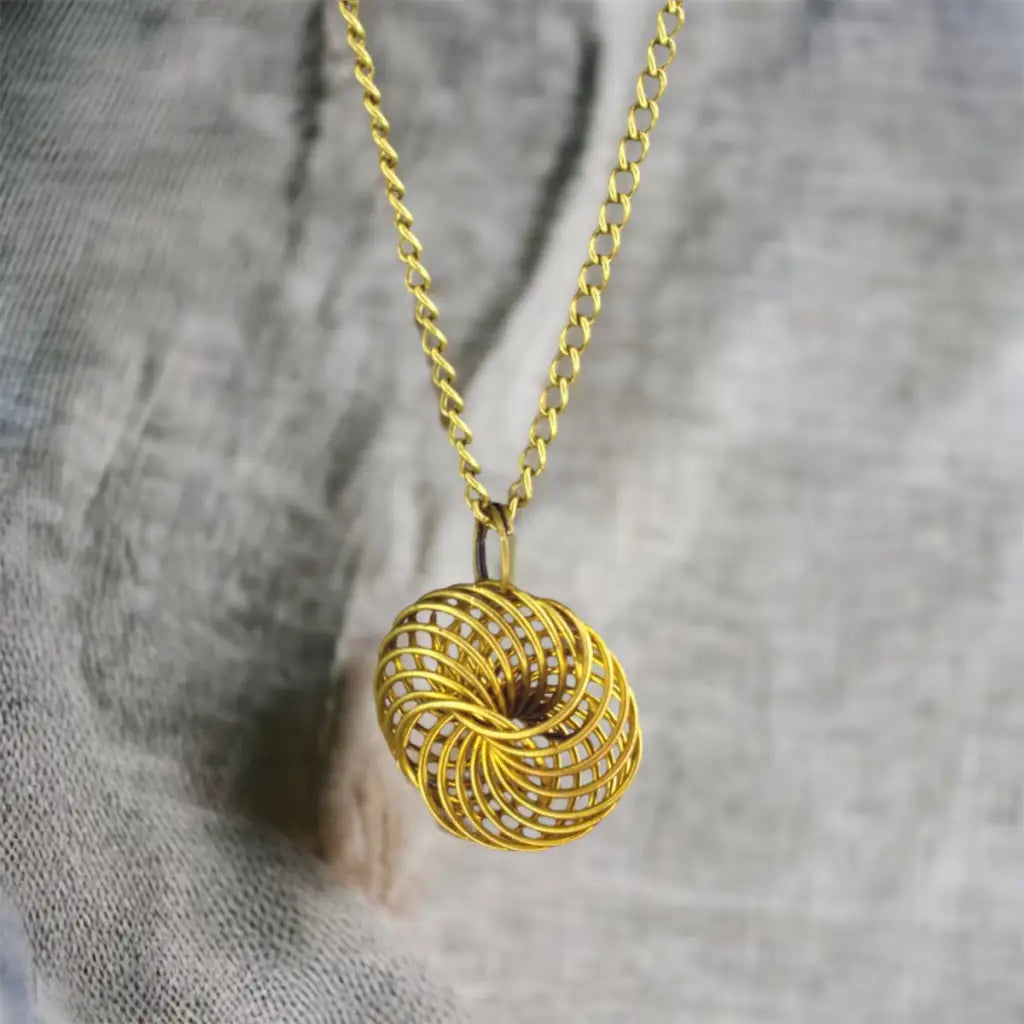 Madamlili originele jaren 60 vintage infinity ketting.