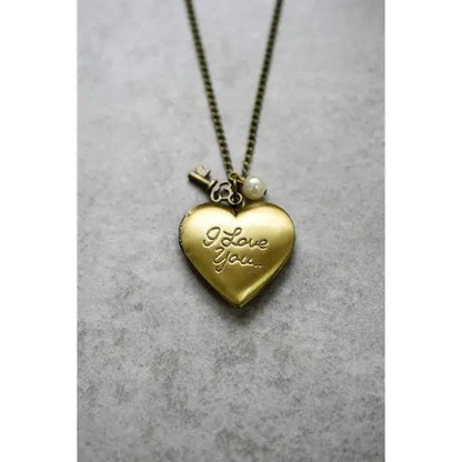 Madamlili personaliseerbare hartfoto medaillon