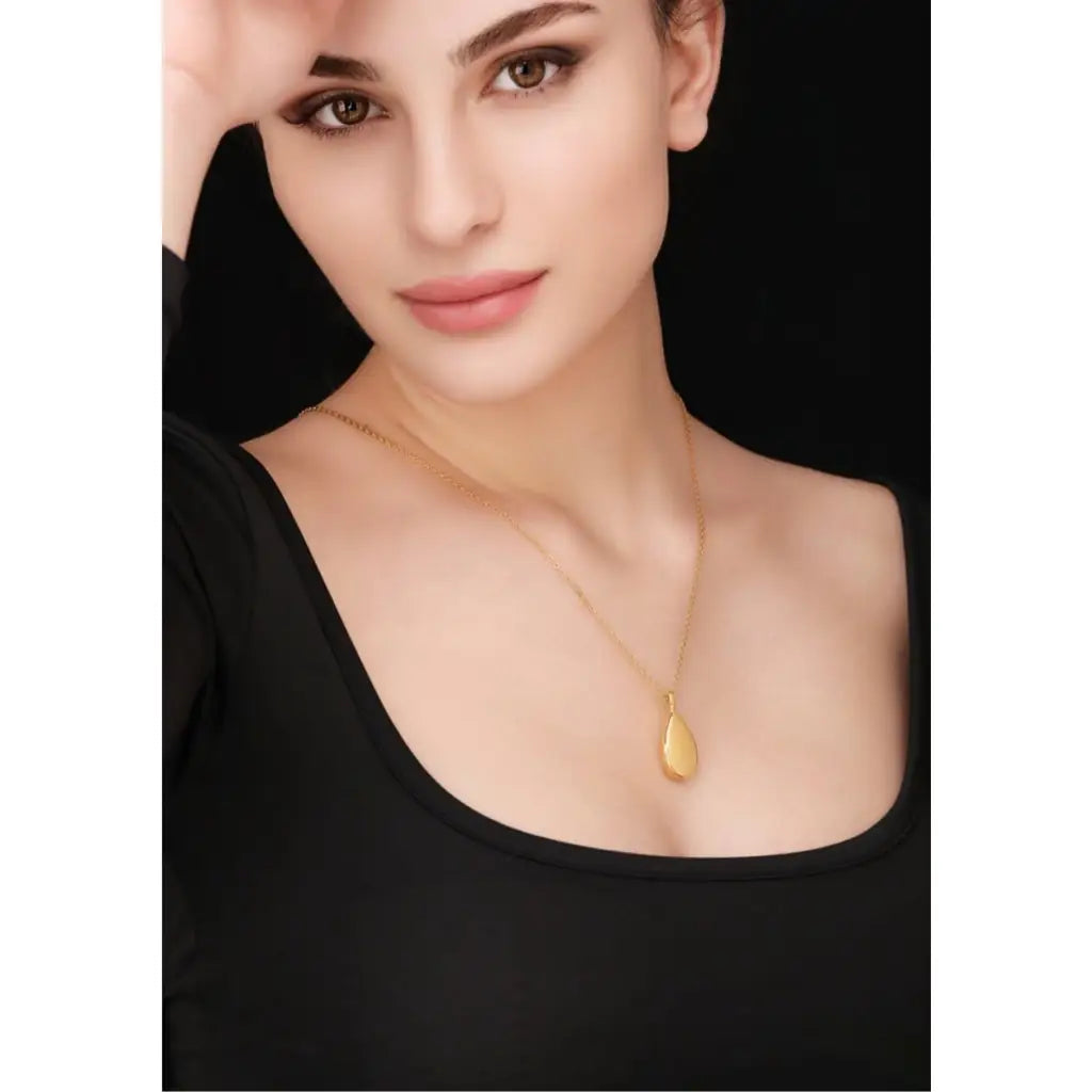 Madamlili roestvrij stalen urnflesketting