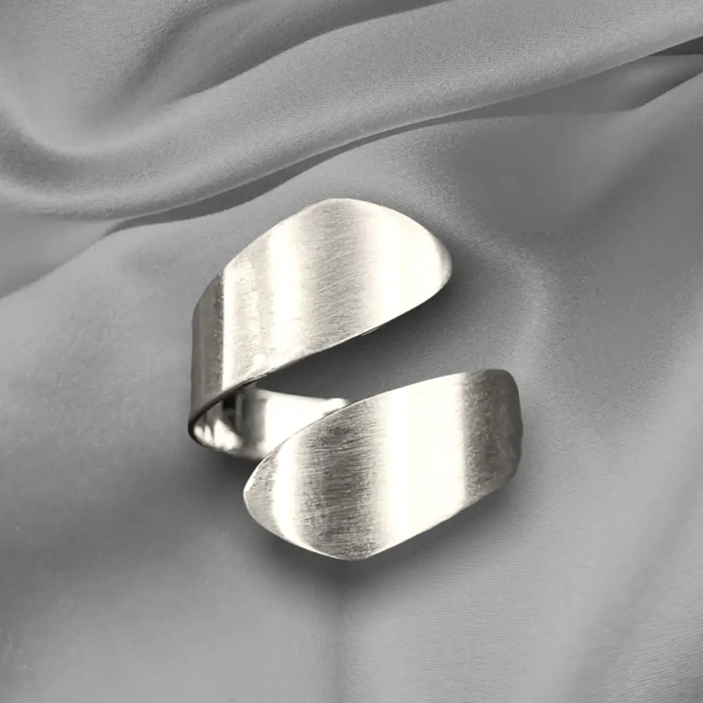 Madamlili wikkelring spiraalring - 925 sterling zilver