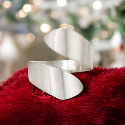 Madamlili wikkelring spiraalring - 925 sterling zilver