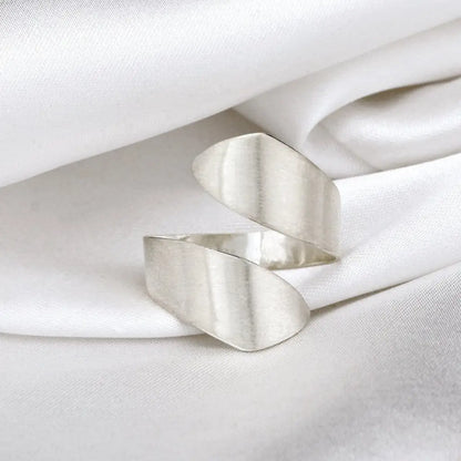 Madamlili wikkelring spiraalring - 925 sterling zilver