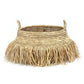 The raffia deluxe baskets - natural