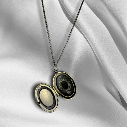 Madamlili 70’s fotomedaillonketting. - sieraden