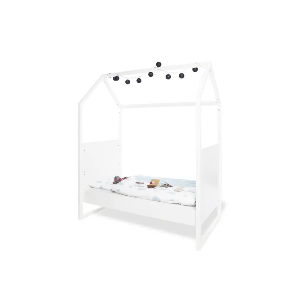 Startset ’hilda &viktoria’ wit 2 delen: huis bed commode