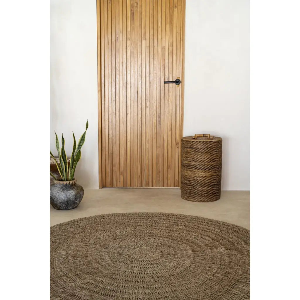 The seagrass carpet - natural - 150cm