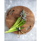 The teak root tray - naturel - l