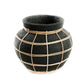 The Belly Vase - Zwart Naturel - S