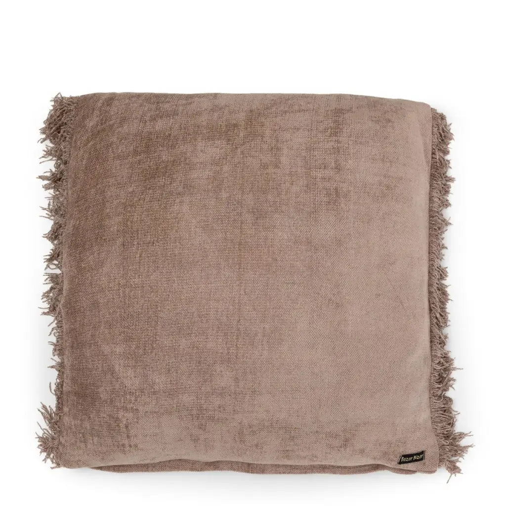 The oh my gee kussenhoes - concrete velvet - 60x60